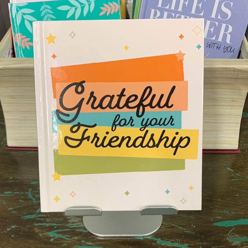Grateful for Your Friendship Decorative Book